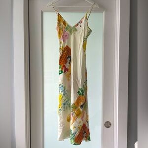 Wilfred Silk Midi Dress